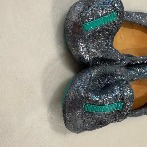 Tieks Moonstruck Blue Flats - Picture 6 of 7